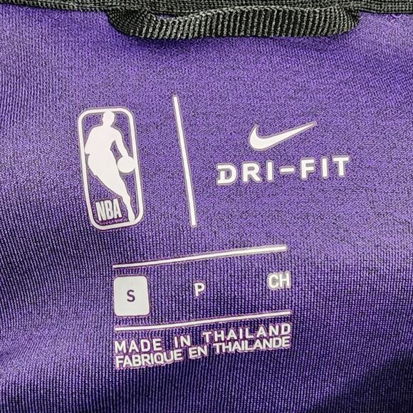 Los Angeles Lakers Nike Showtime Therma Flex Performance Full-Zip Purple Hoodie - Picture 12 of 14